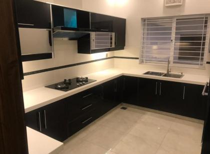 MJS Entire New Designer House 5 BR 13 bed 2 living reclining sofas Italian kitchen 6 bath garage side garden at prime location of Bahria Town Islamabad - image 28