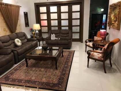 MJS Entire New Designer House 5 BR 13 bed 2 living reclining sofas Italian kitchen 6 bath garage side garden at prime location of Bahria Town Islamabad - image 7